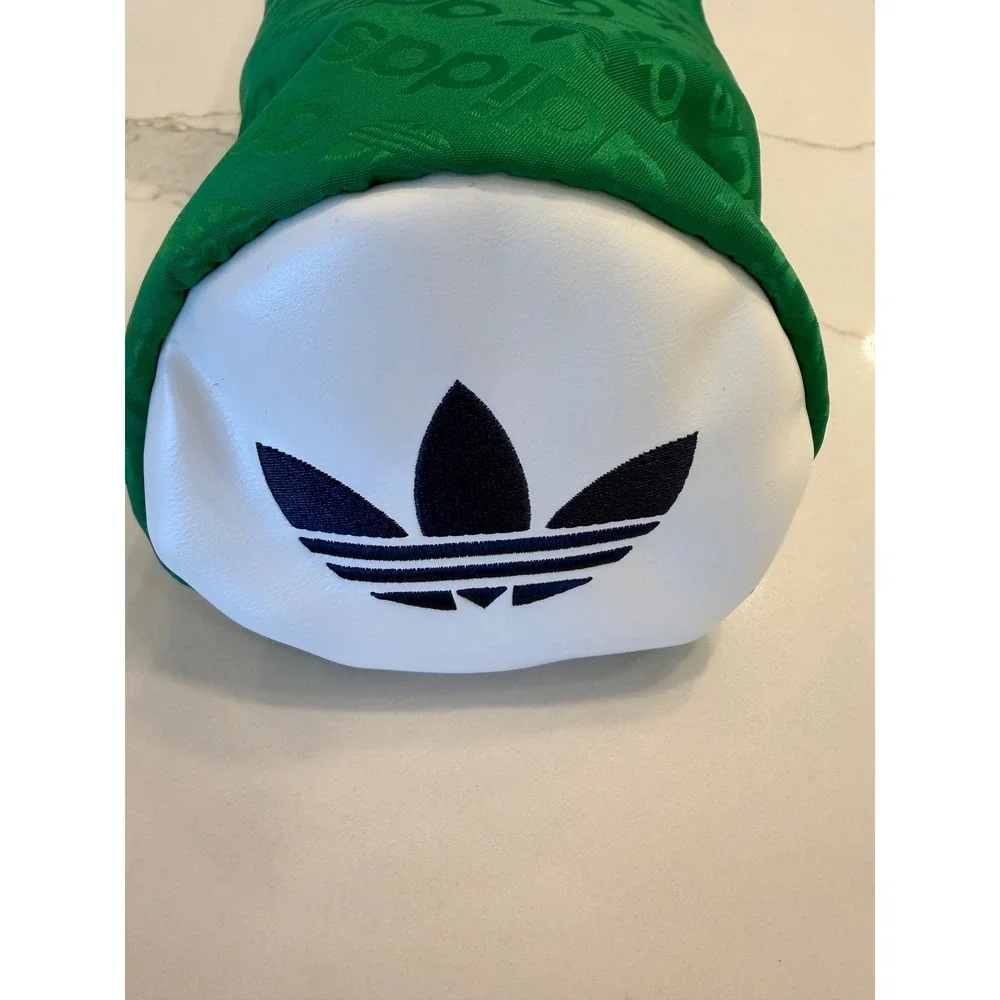 Adidas Originals Golf Head Cover Green White Monogram Trefoil JD6528 NWT - Picture 2 of 7